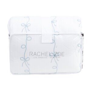 RACHEL ZOE Embroidered Bow Comforter Set